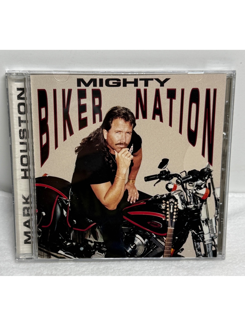 Mark Houston Mighty Biker Nation CD 1999 Rare Indie Country Biker Rock USA